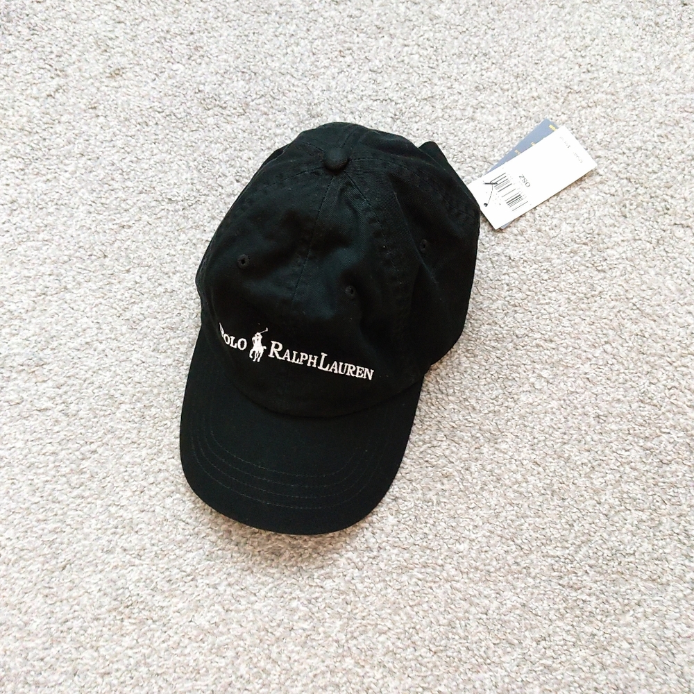 Polo Ralph Lauren Cotton Twill Ball Cap Black - Picture 7 of 13
